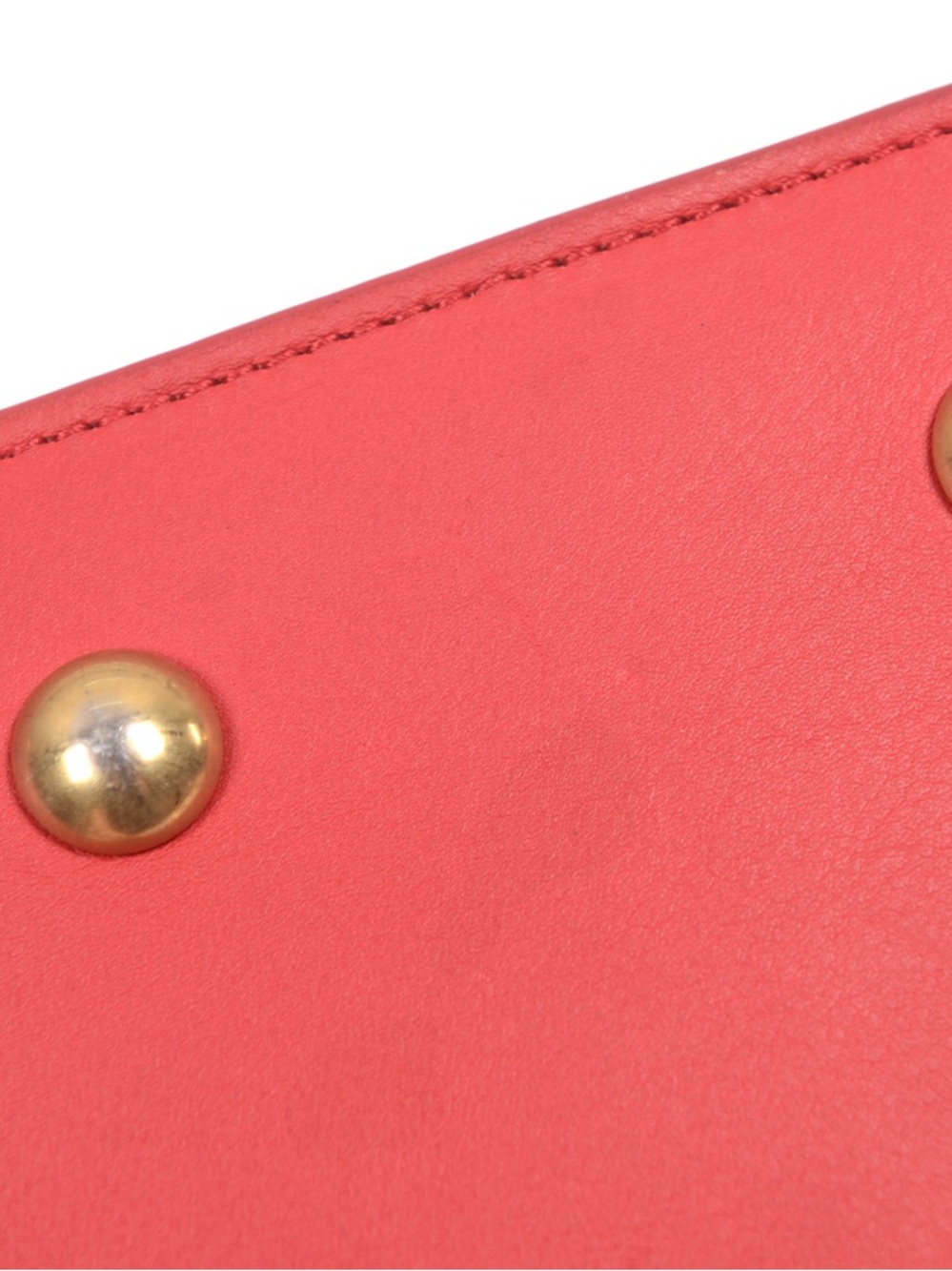 ♥️Saint Laurent Paris Cabas Red Leather 'Y' Top-Handle Satchel♥️ - Picture 14 of 16